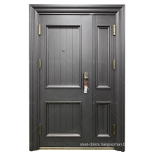 Factory Supply Hot Sale Cheap Exterior  Security Entrance Luxury Steel Door  for hotel